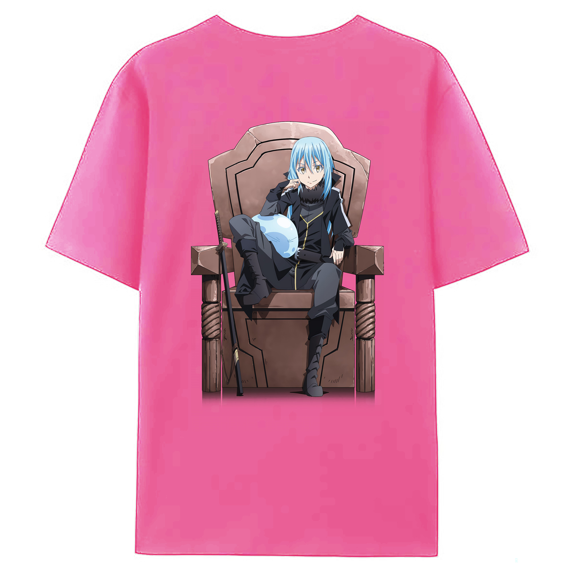 （画像用） 転スラ Regarding Reincarnated to Slime レディース半袖Tシャツ(バックプリント)